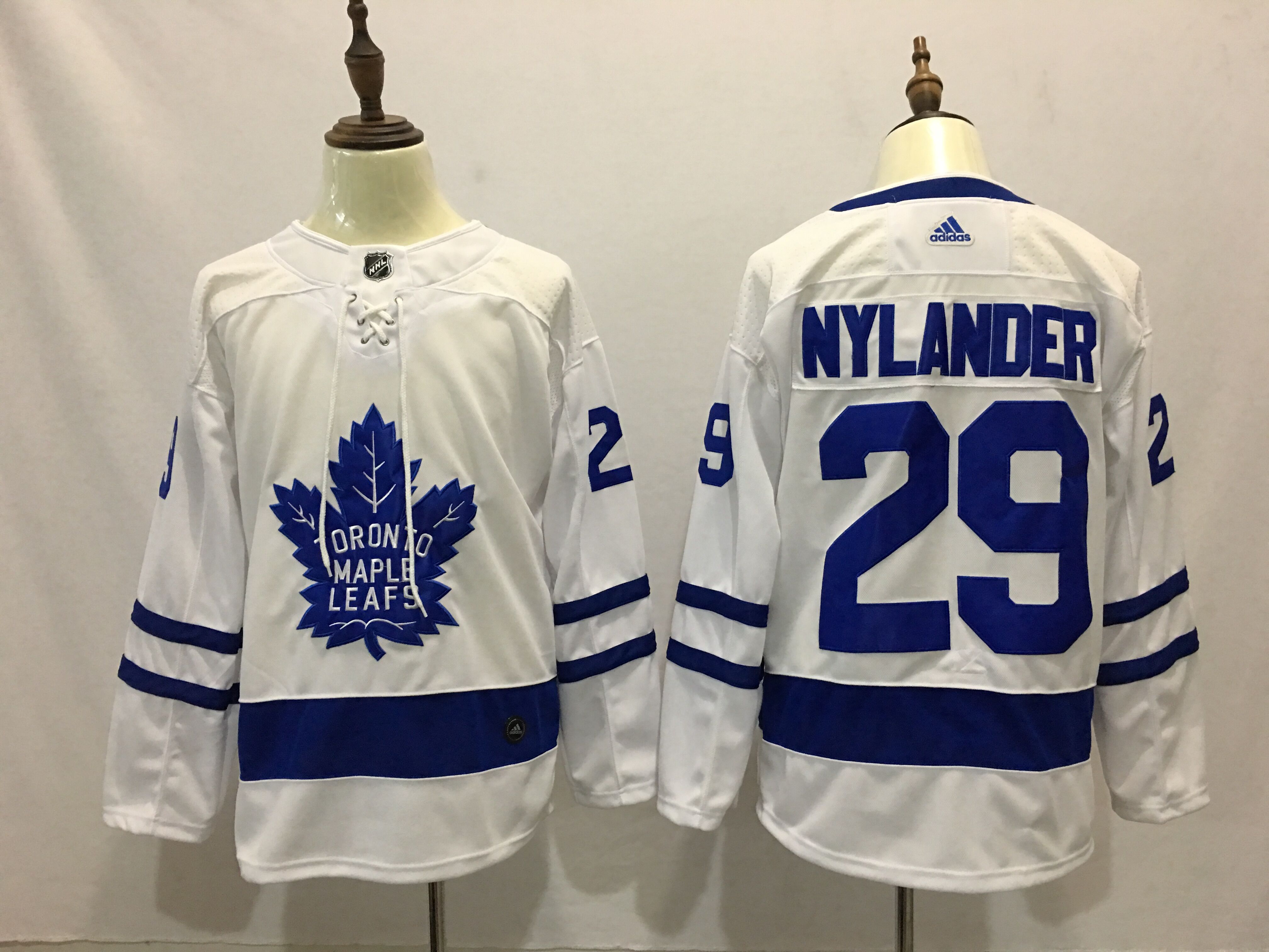 Men Toronto Maple Leafs 29 Nylander White Hockey Stitched Adidas NHL Jerseys